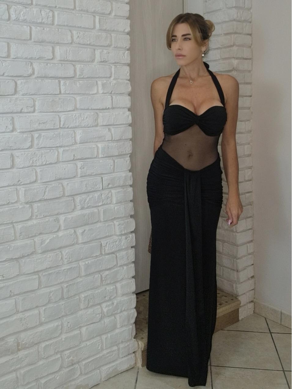 Maxi Dress CUORE "New Collection" - Taglia Unica -