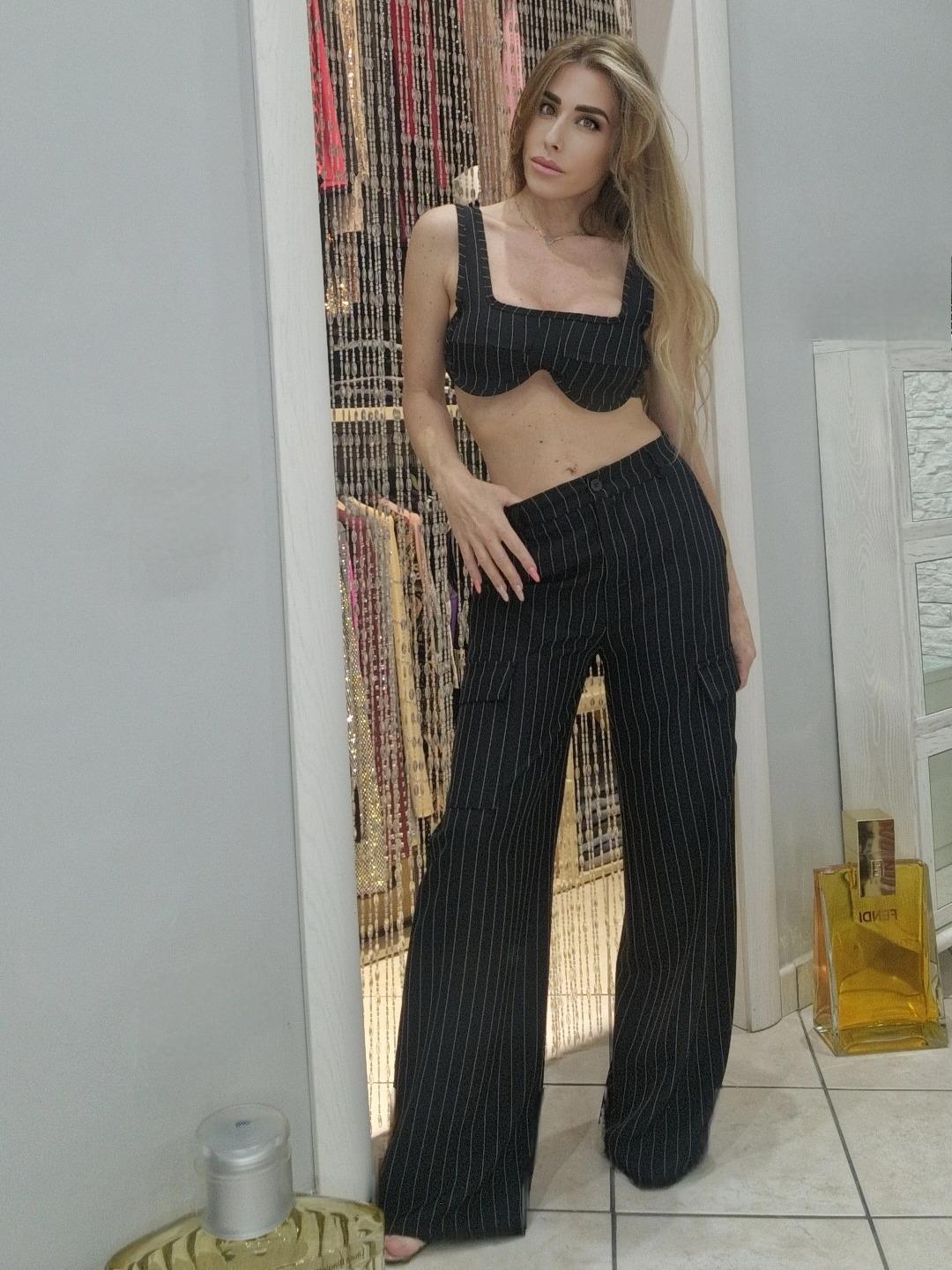 Completo LADY'S gessato