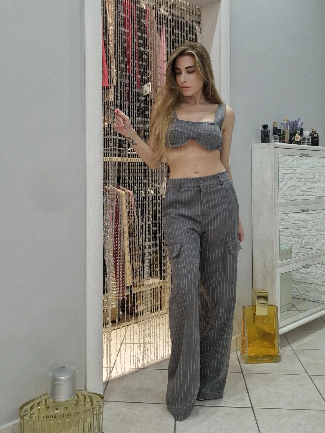 Completo LADY'S gessato