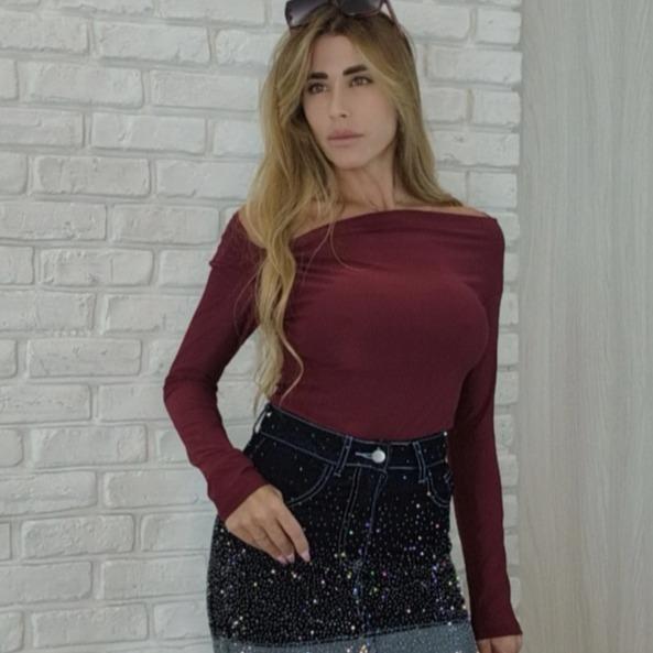 Body FIT Glam Nodo " New Collection" - Taglia Unica -