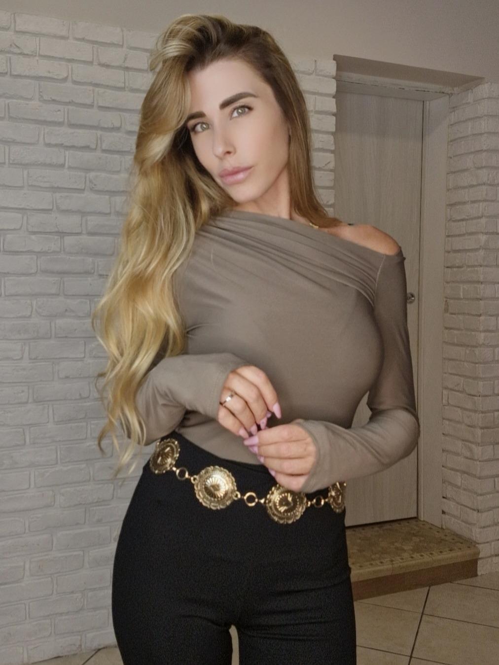 Body FIT Glam  Plissè  "New Collection" - Taglia Unica -