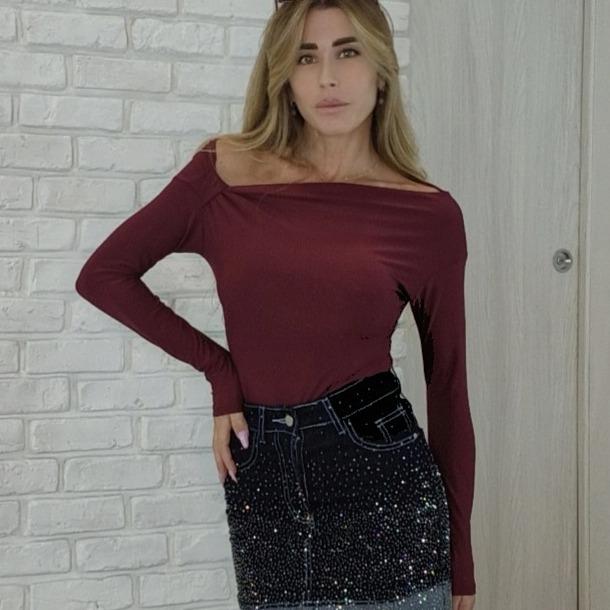 Body FIT Glam Nodo " New Collection" - Taglia Unica -