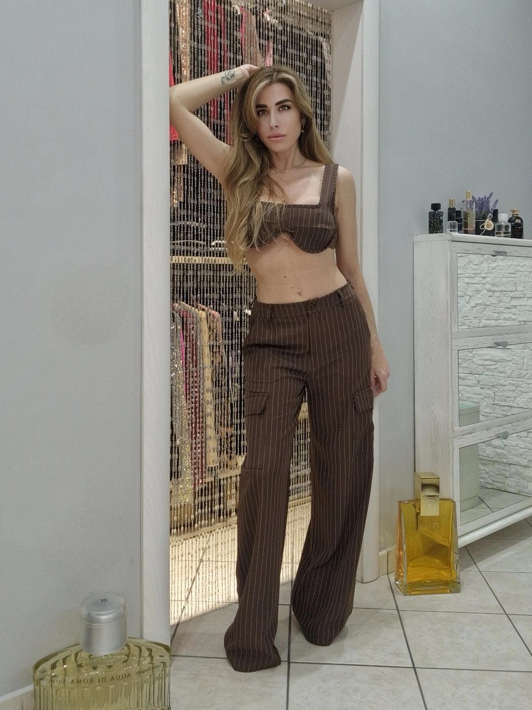 Completo LADY'S gessato