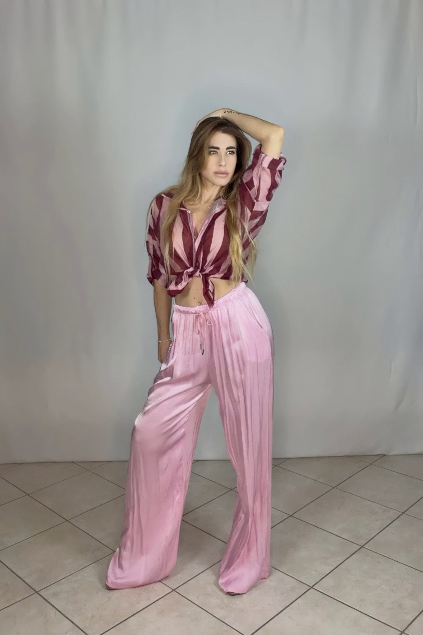 Pantalone Satin