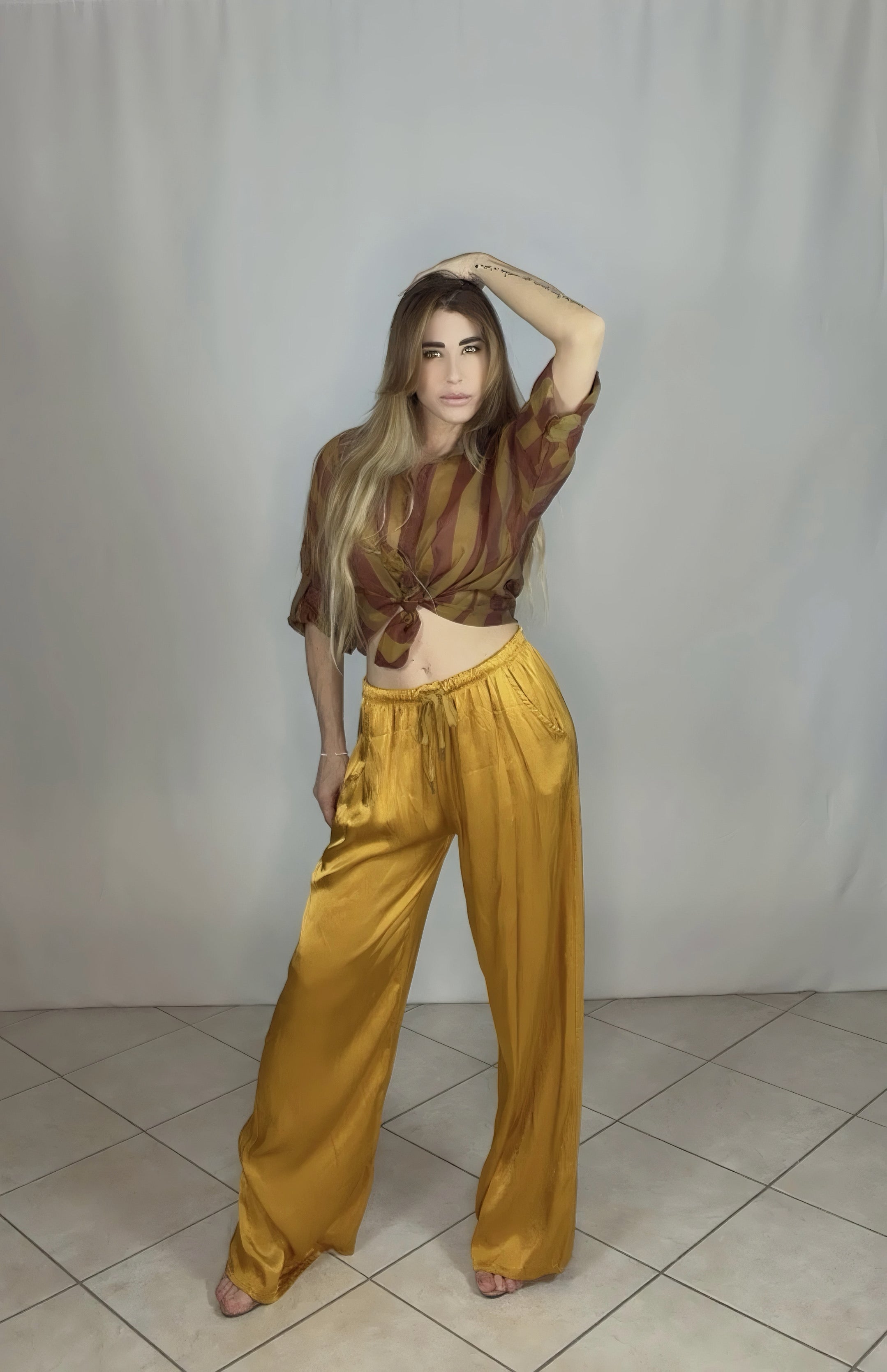 Pantalone Satin