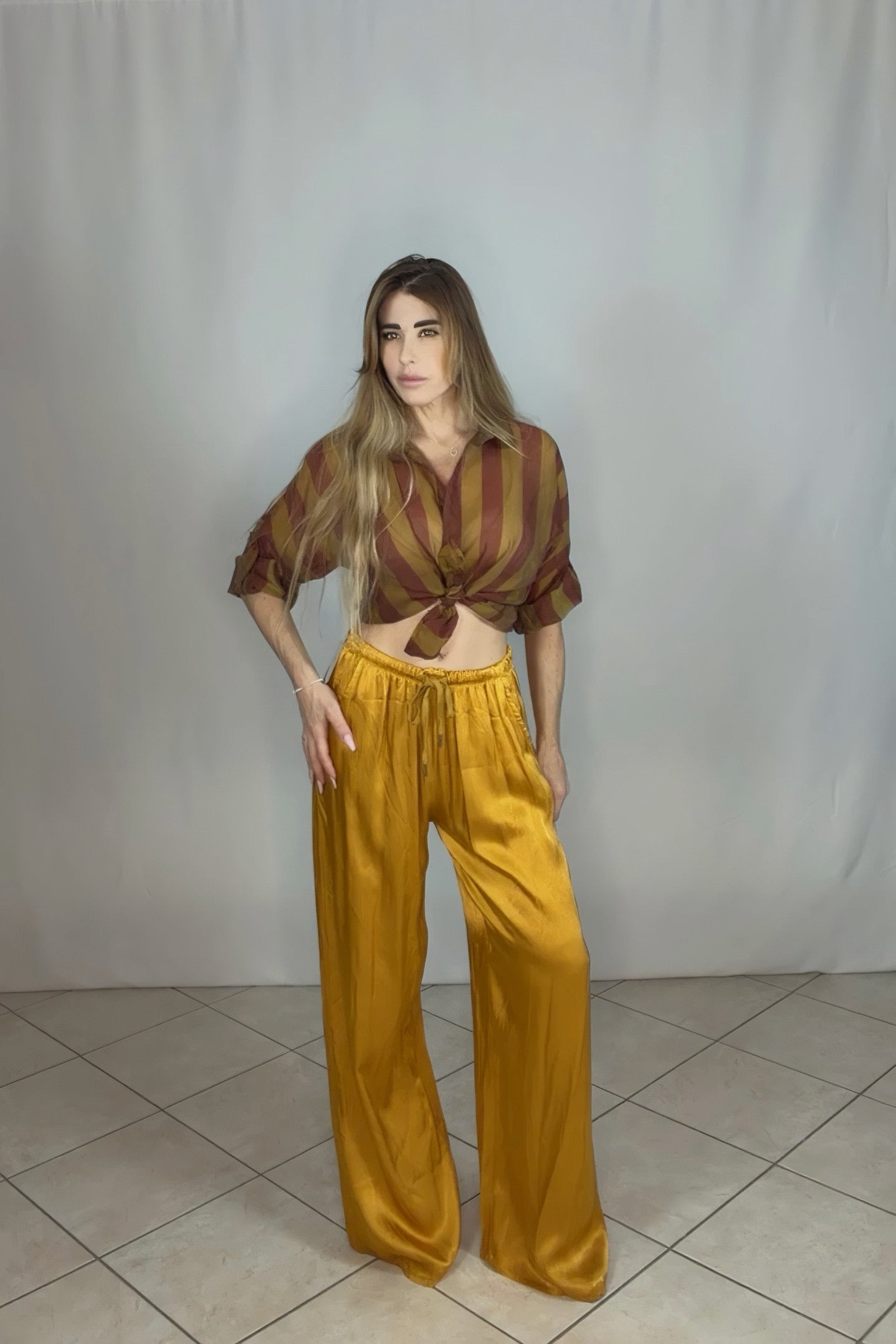 Pantalone Satin