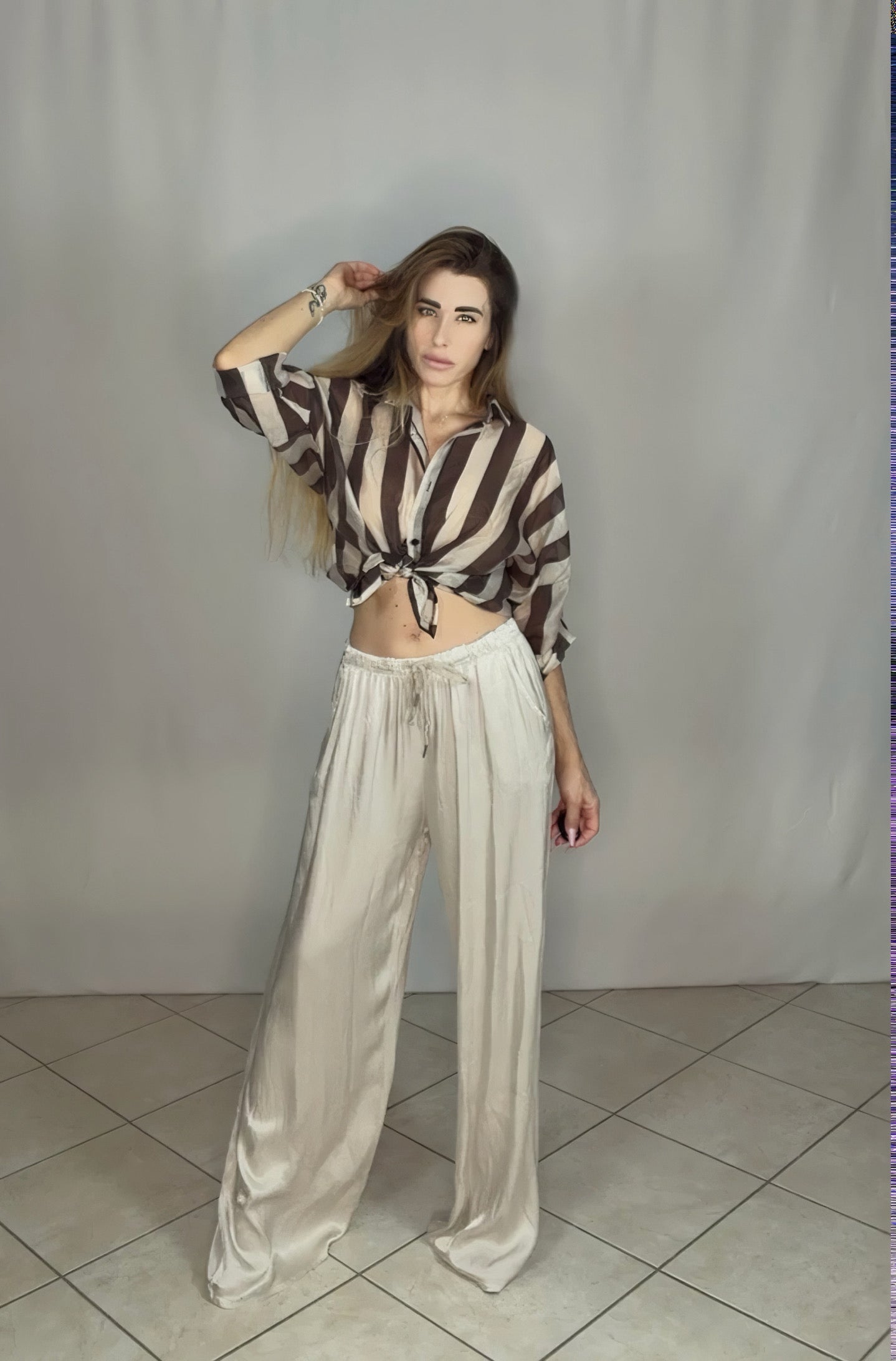 Pantalone Satin