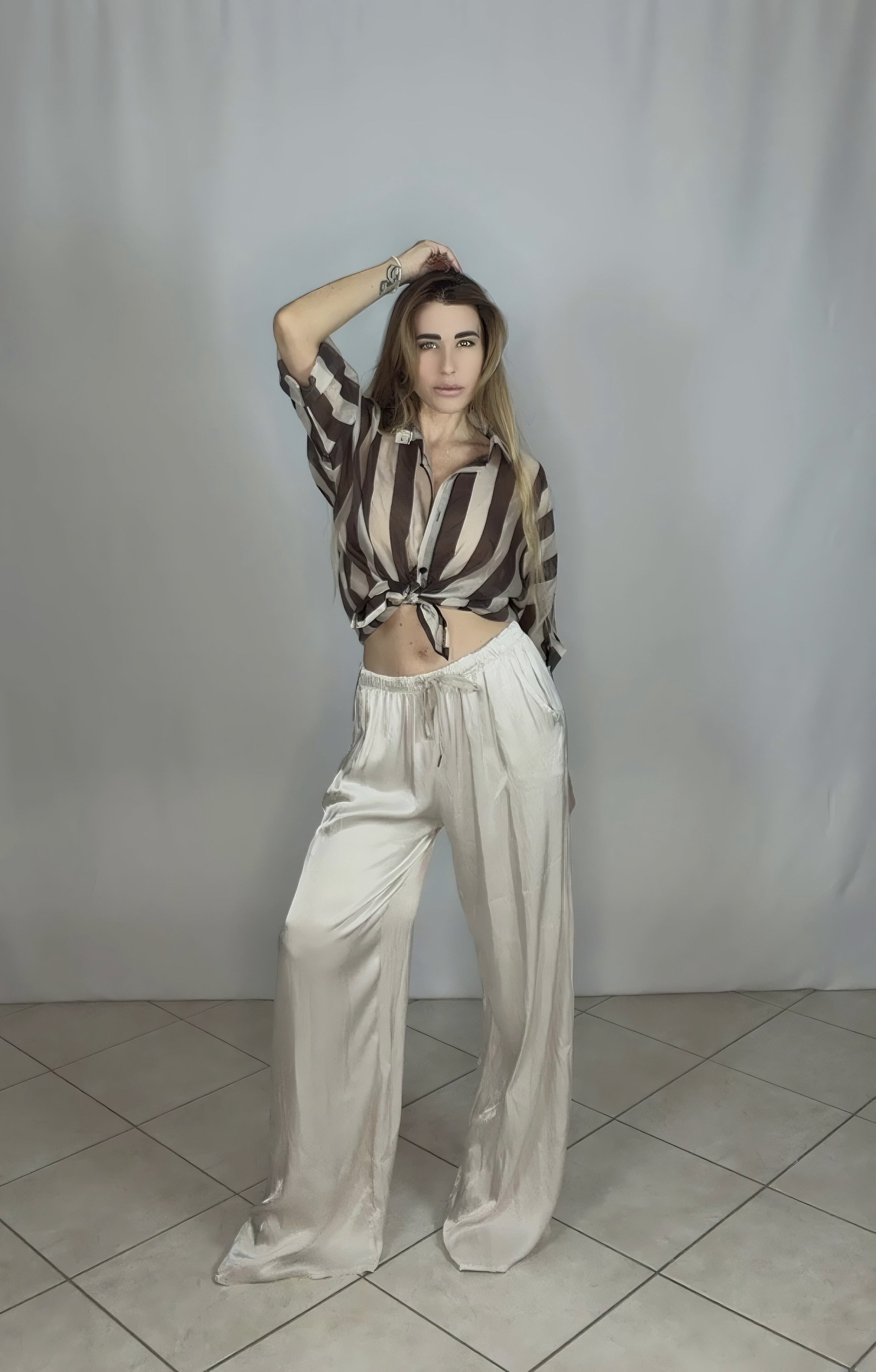 Pantalone Satin