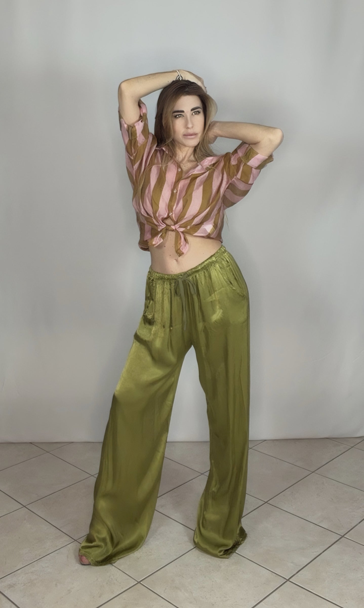 Pantalone Satin