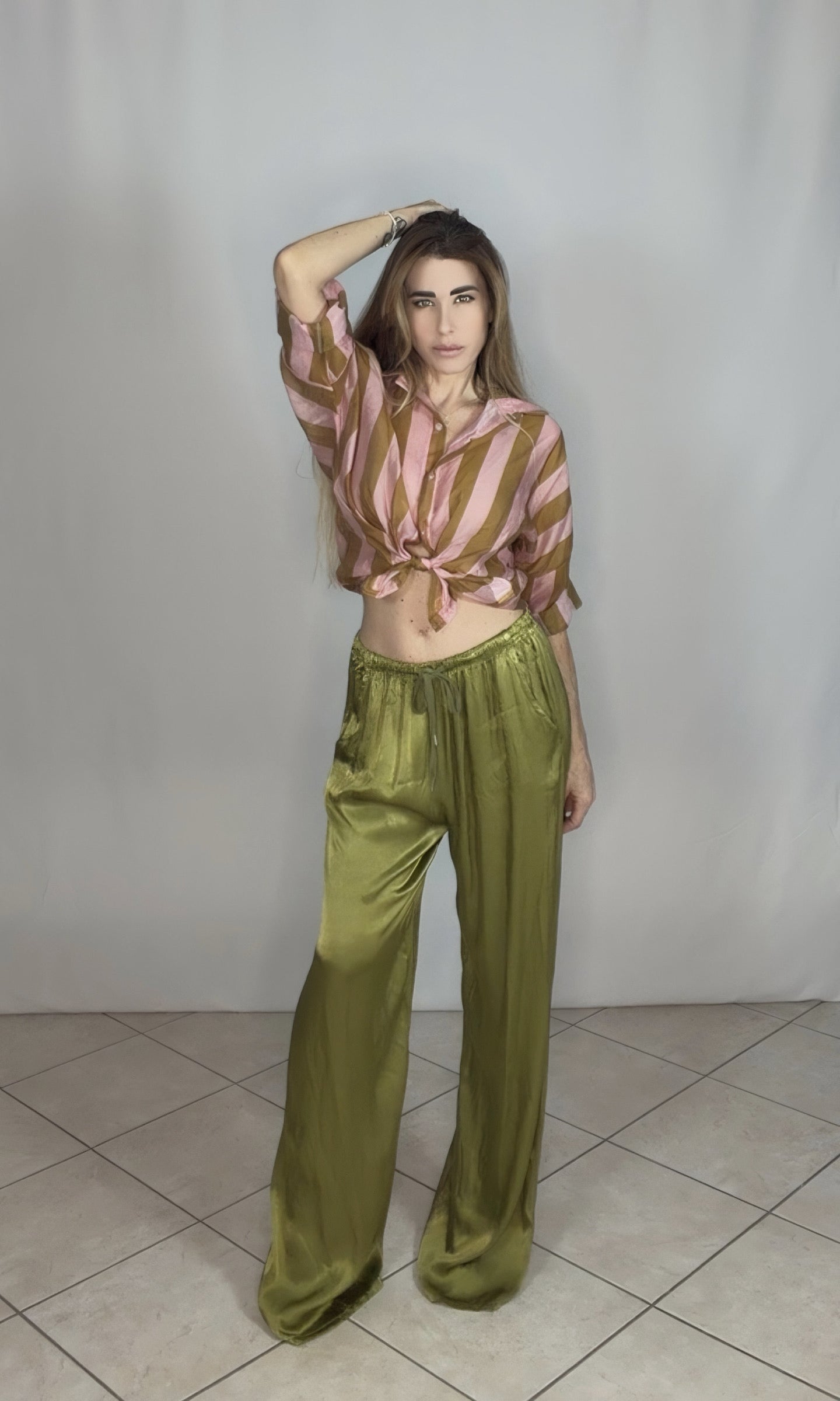 Pantalone Satin
