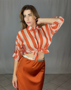 Camicia Satin Collection con Colletto