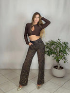 Denim Gold Shine