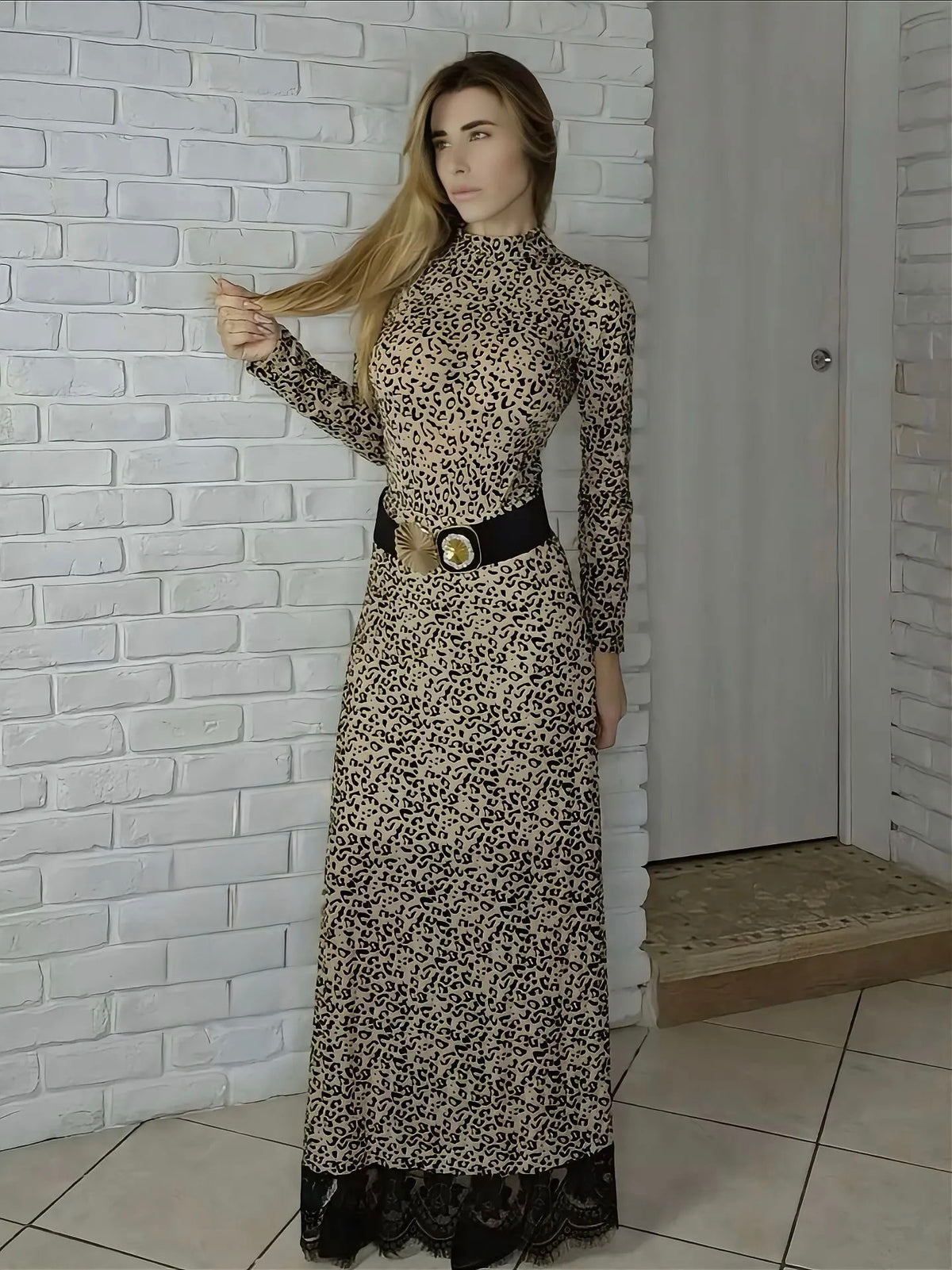 Maxi Gonna LEO con pizzo