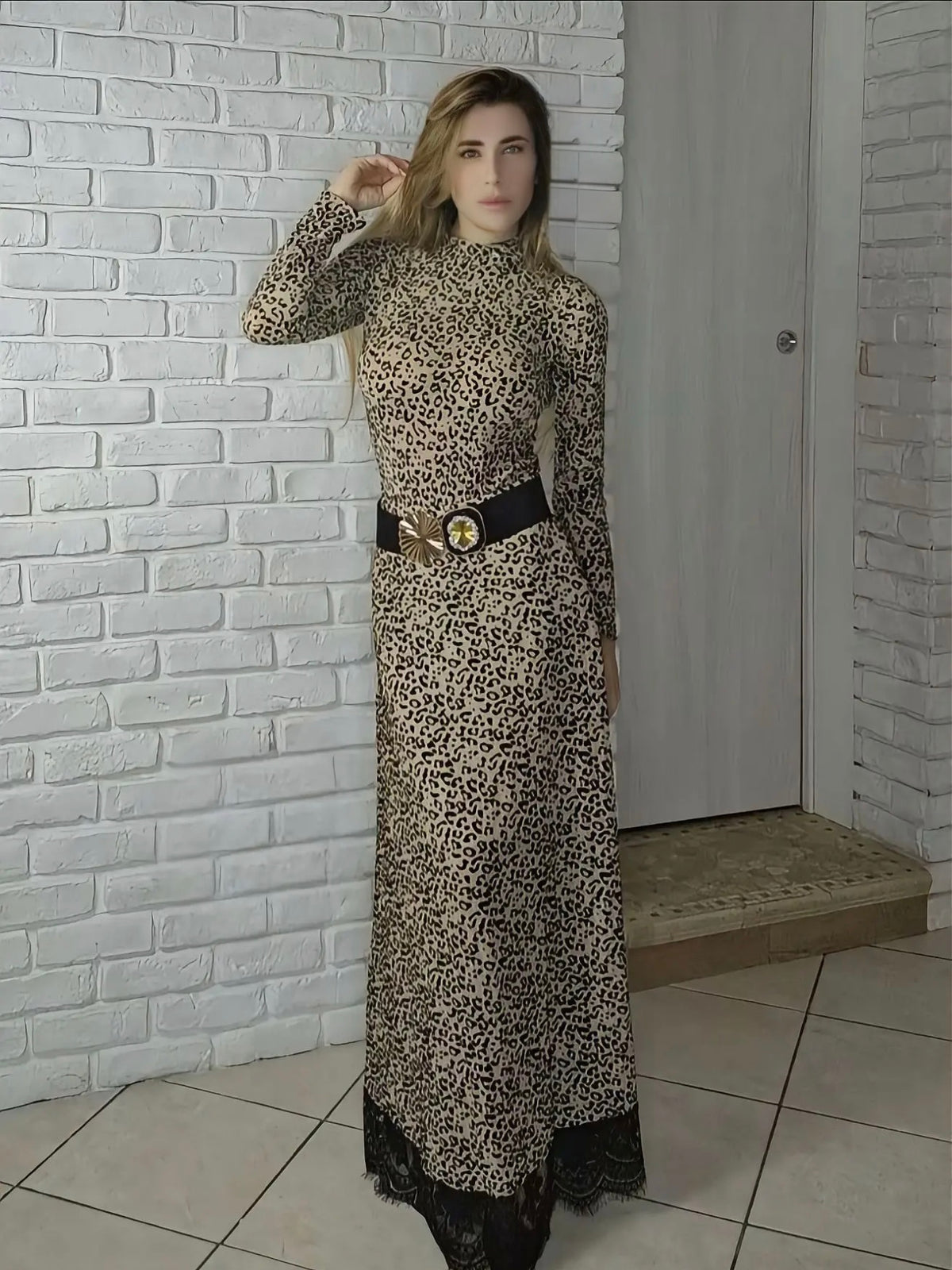 Maxi Gonna LEO con pizzo