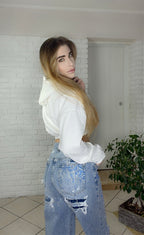 Denim Broken Shine