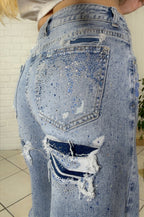 Denim Broken Shine