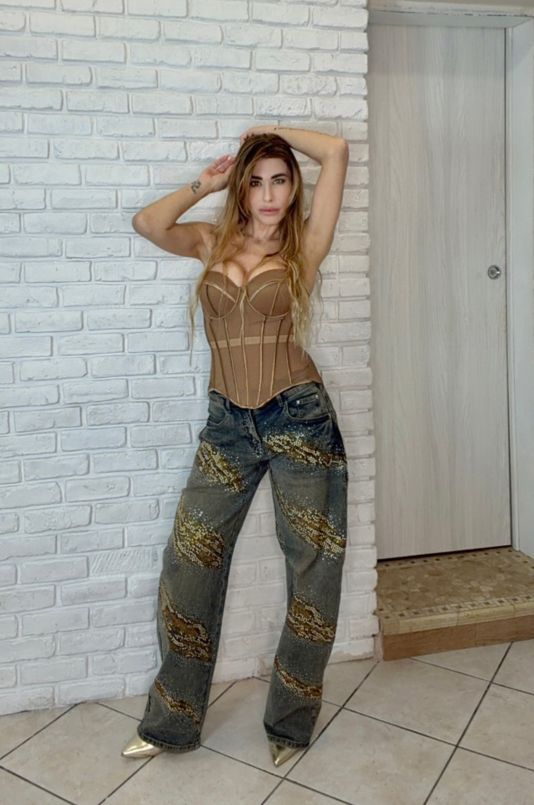 Denim Desert Gold