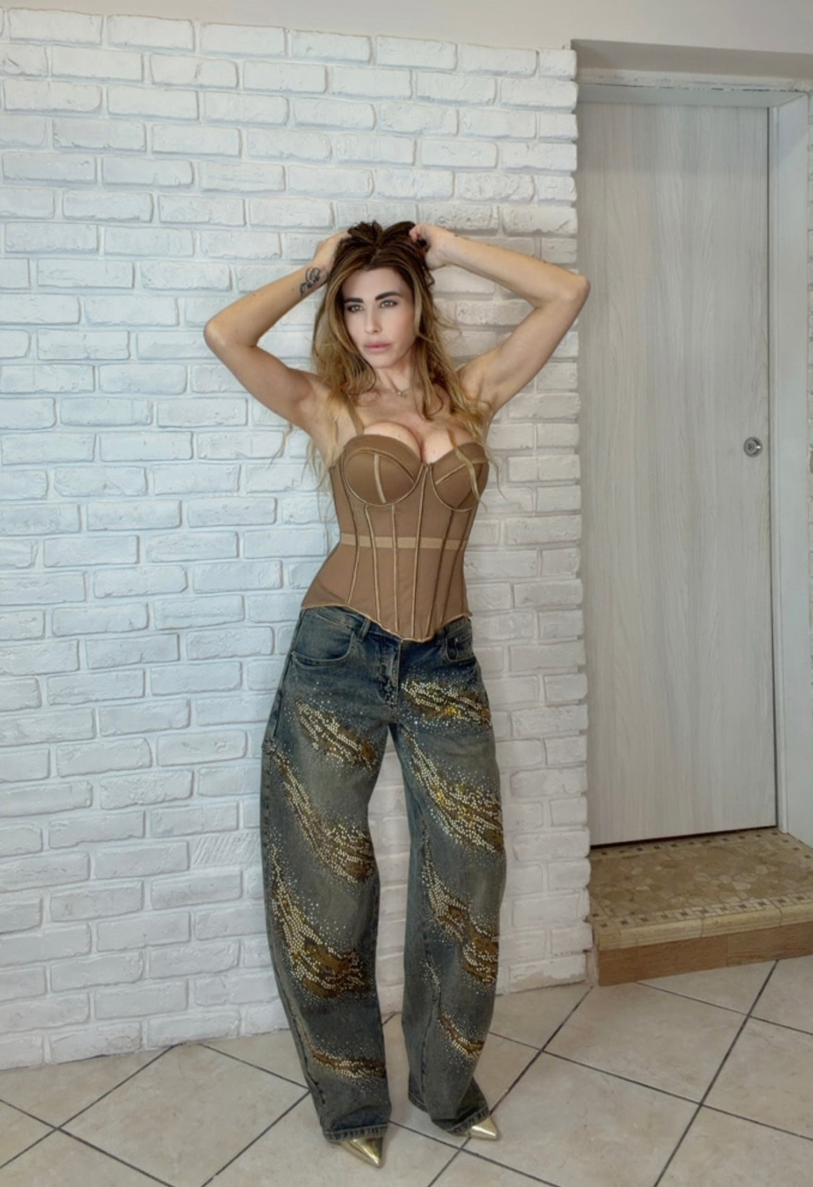 Denim Desert Gold