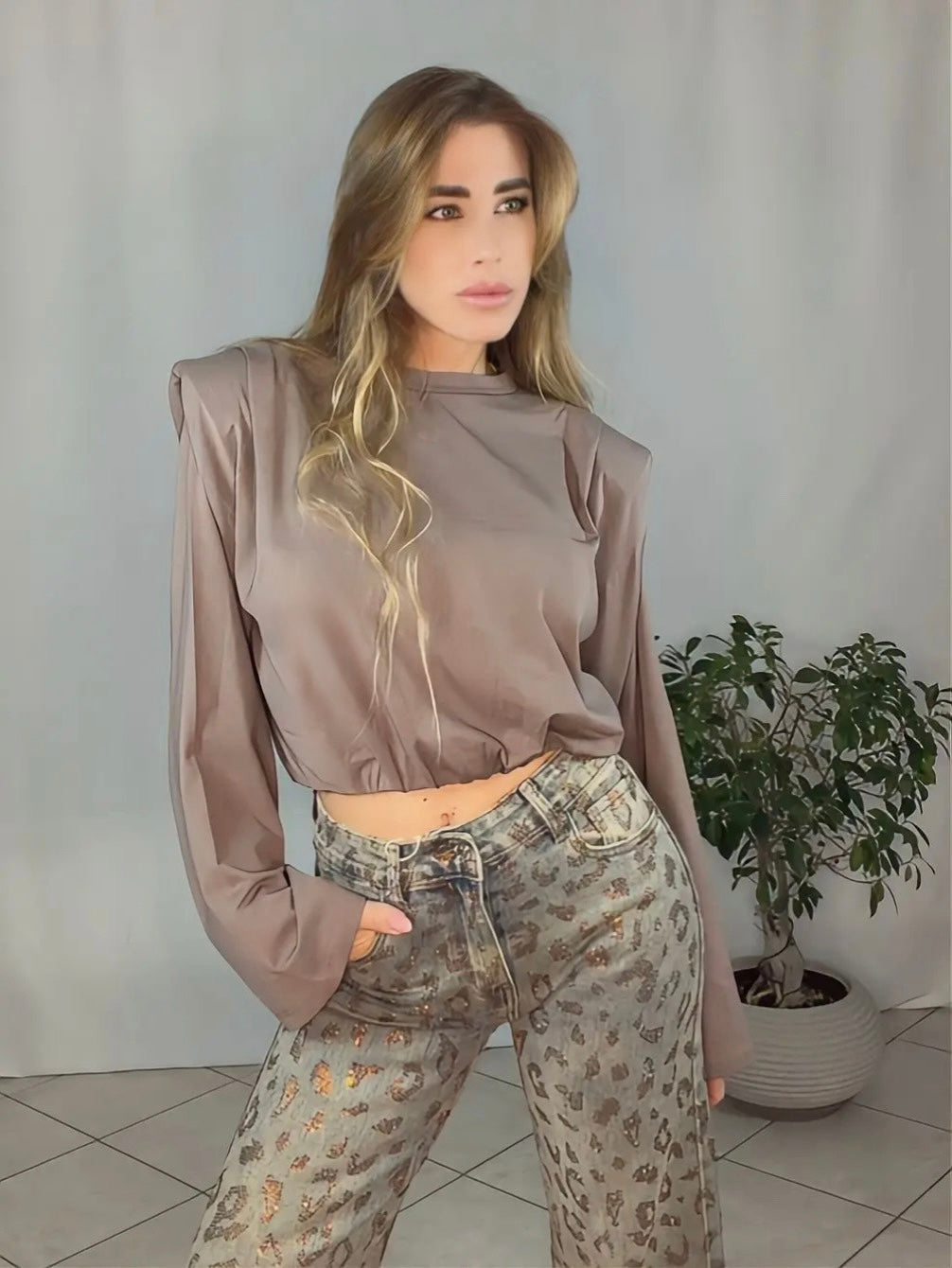 Maglia Sabi Crop