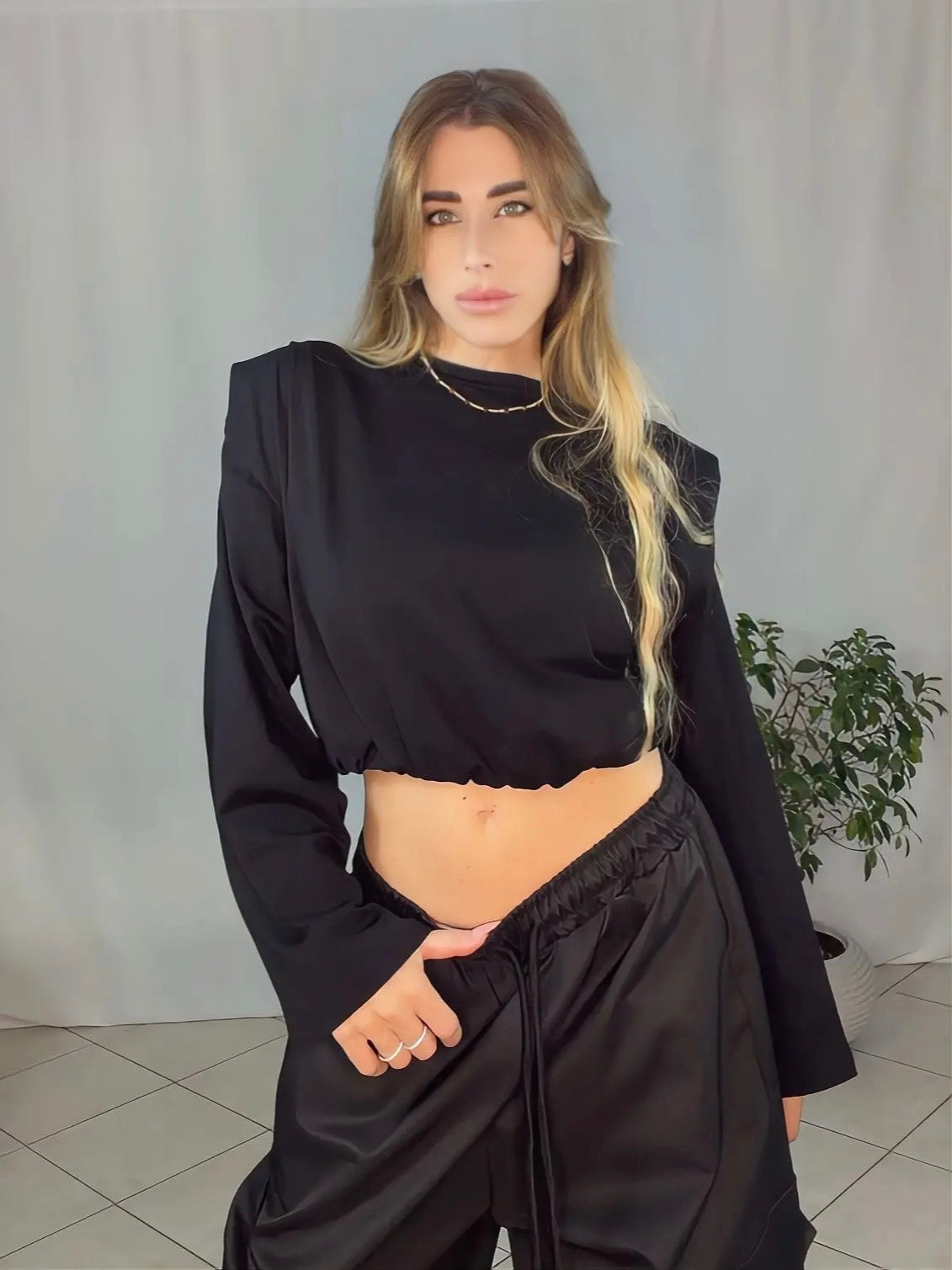 Maglia Sabi Crop