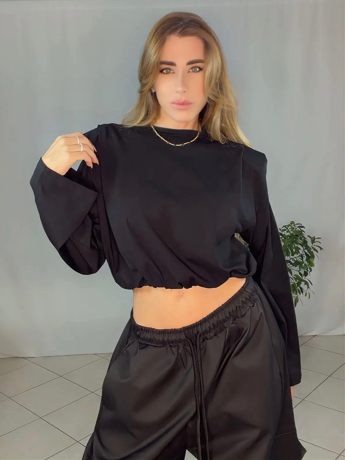 Maglia Sabi Crop