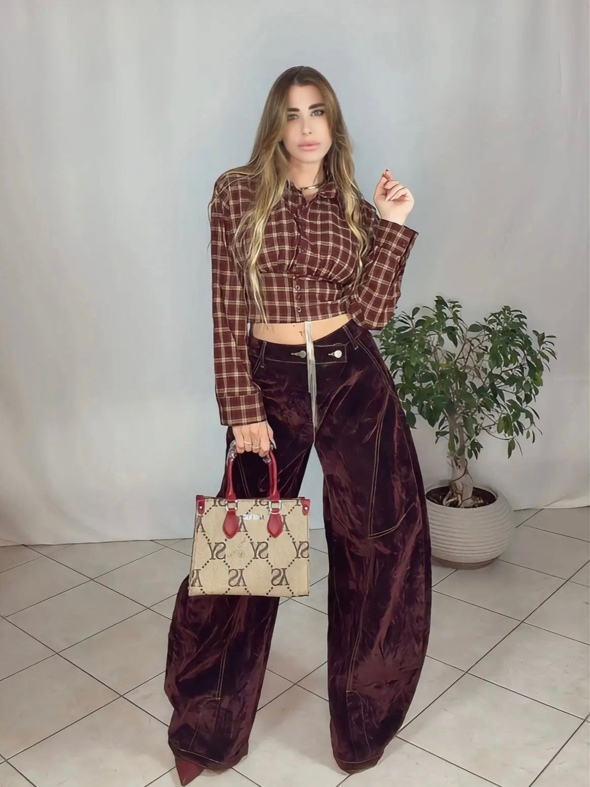 Camicia Lola Crop