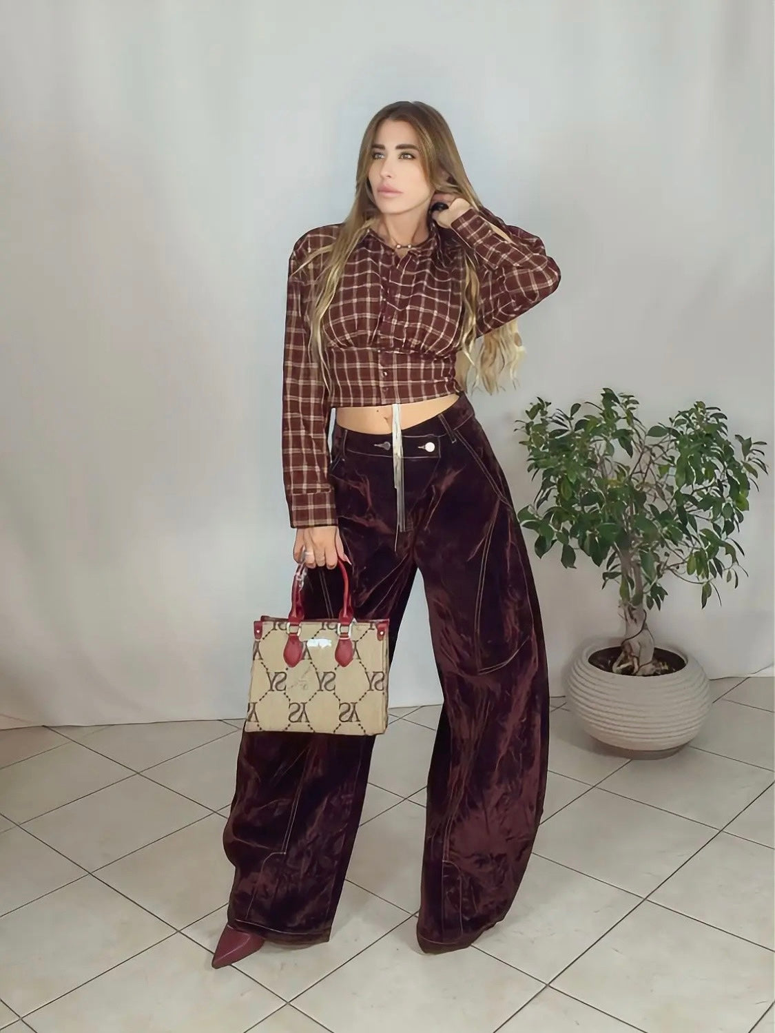 Camicia Lola Crop
