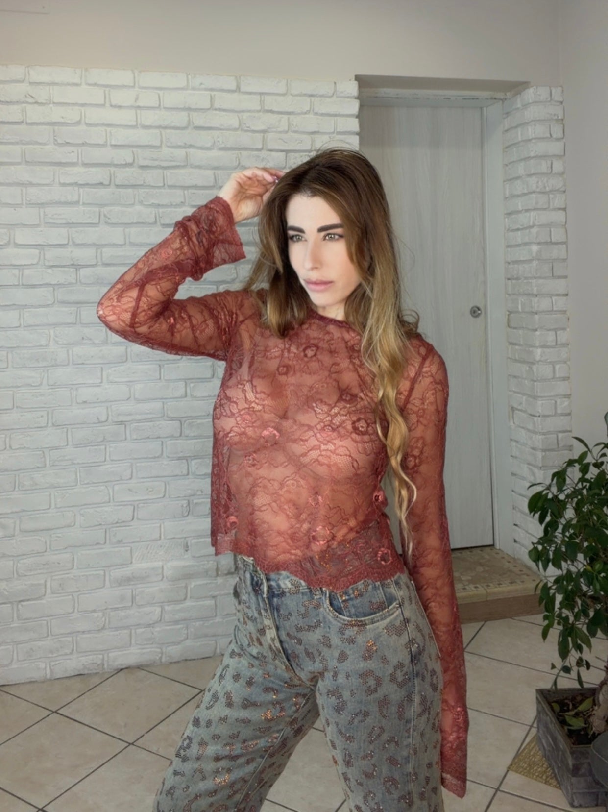 Top Angel Lace