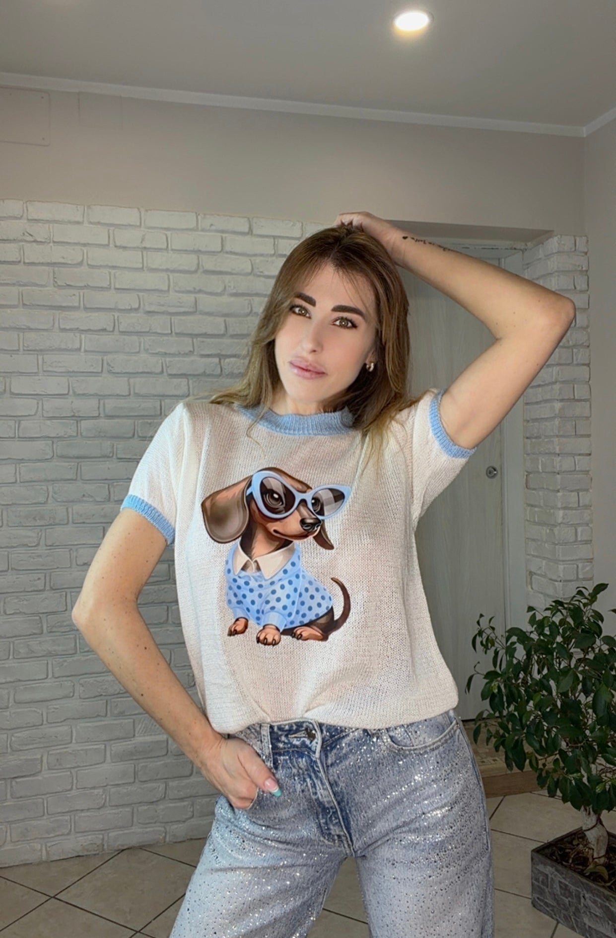 Maglia Cucciola Glamour