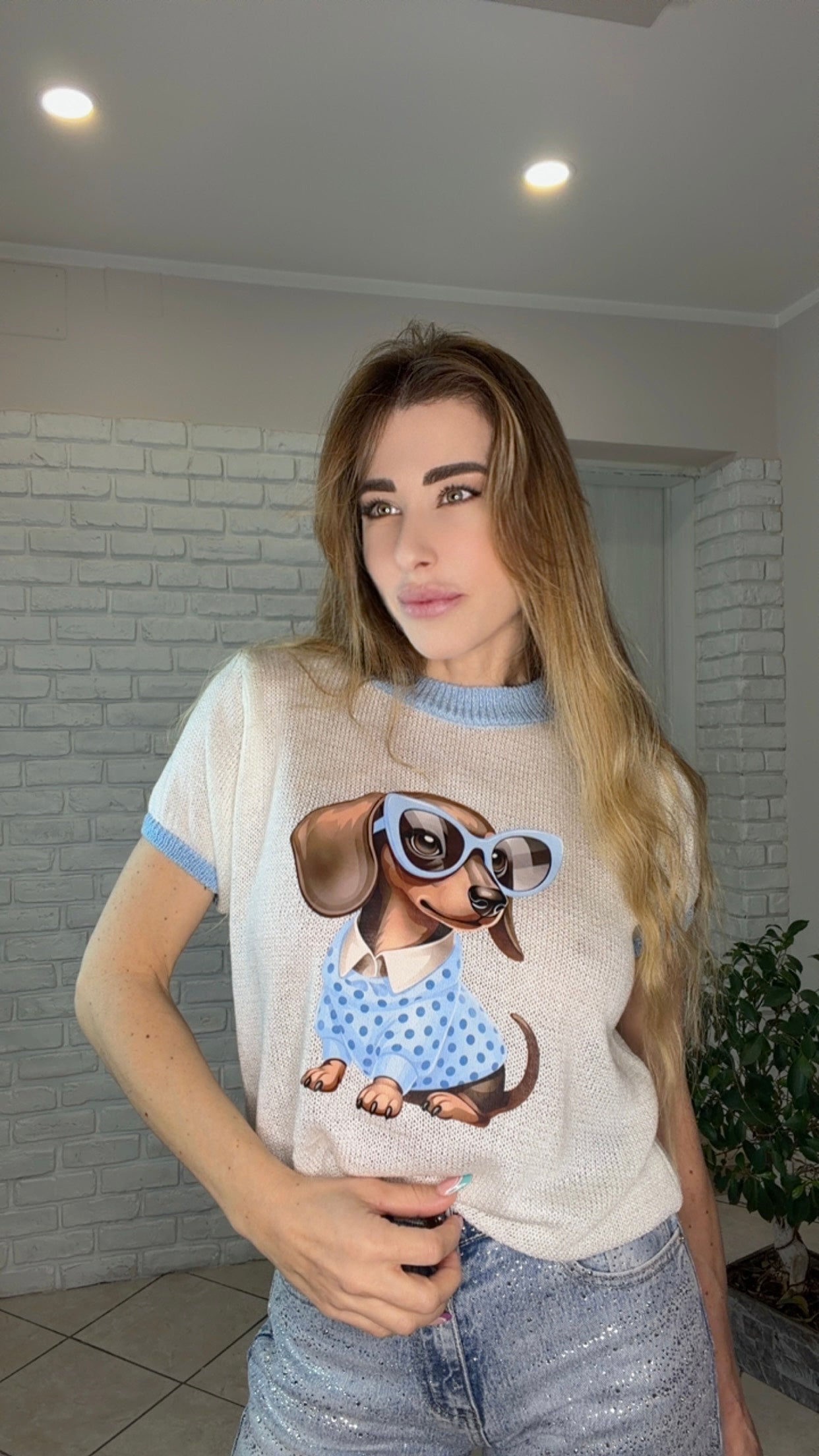 Maglia Cucciola Glamour