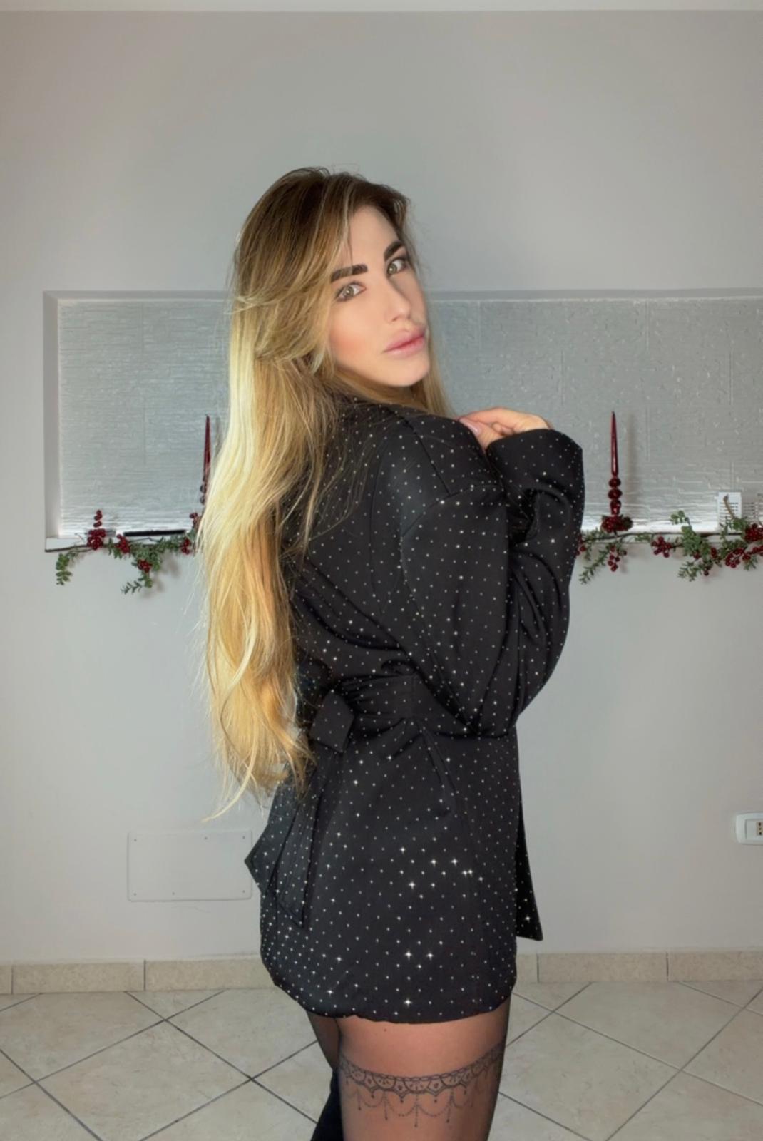 Blazer MOONCHIC con Strass