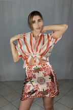 Camicia Satin collo Coreano