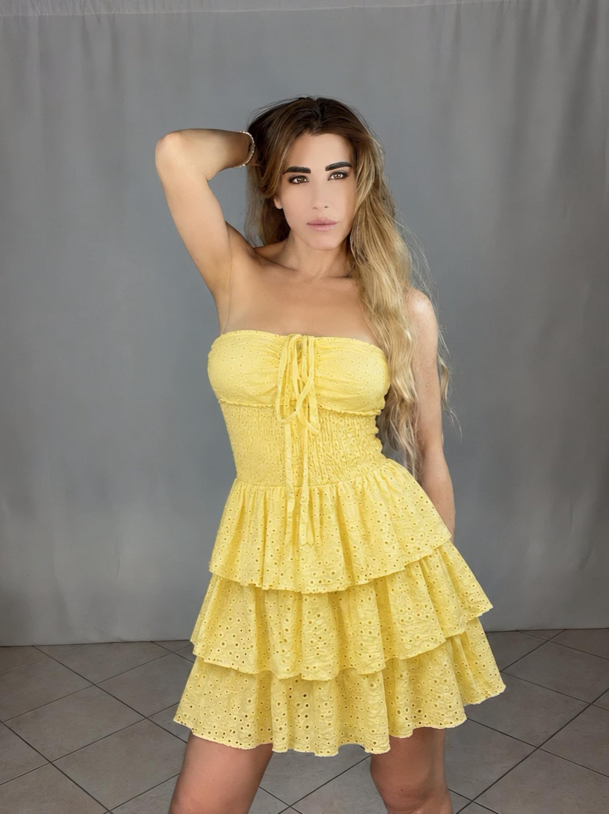 Mini Dress Pizzo SanGallo