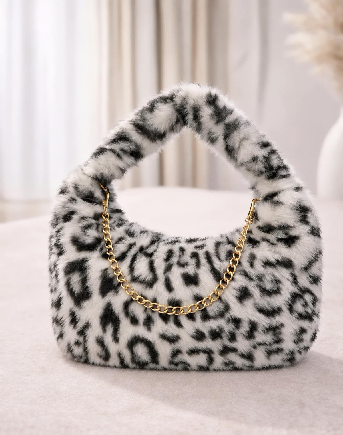 Mini Bag LEO in Eco-pelliccia