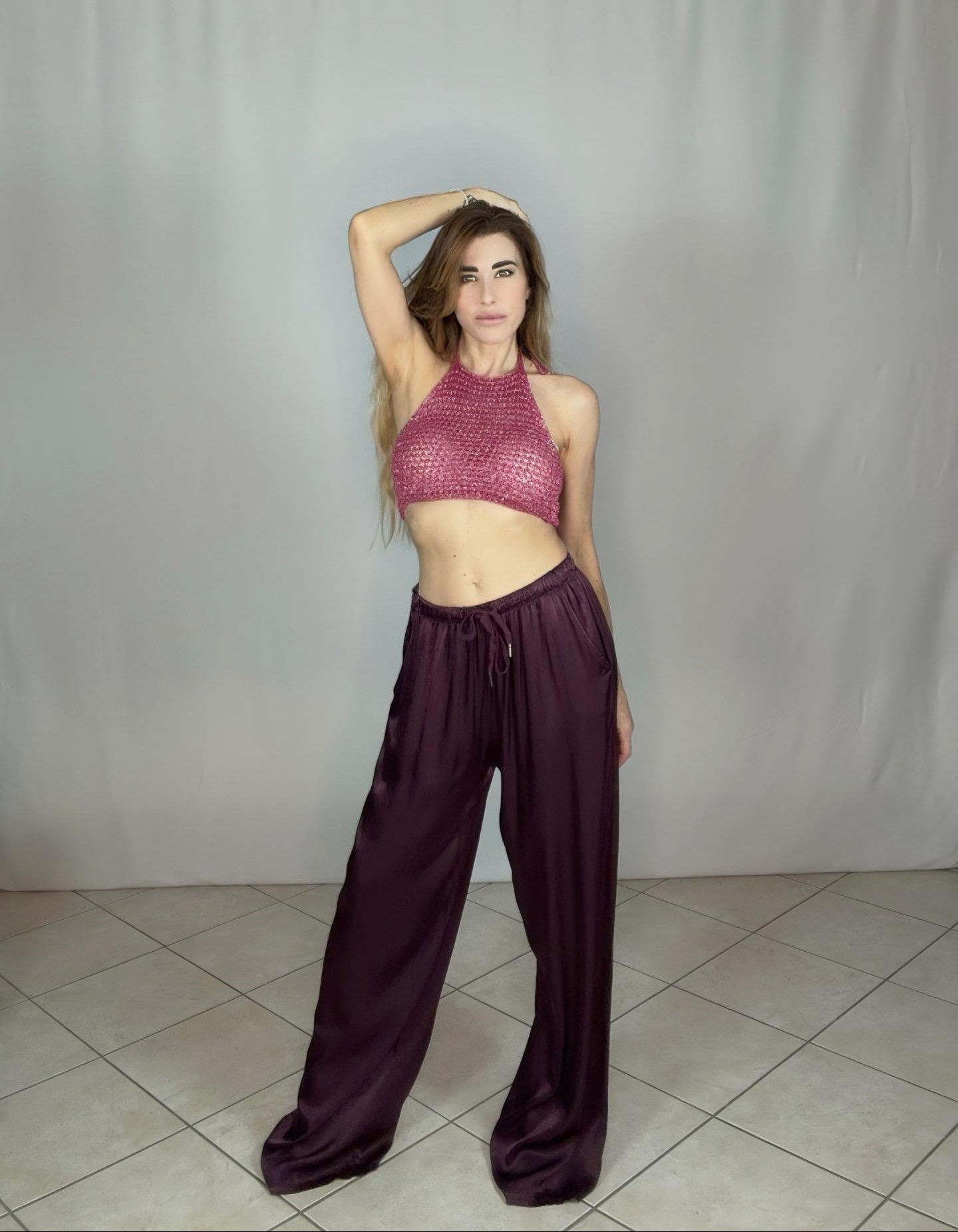 Pantalone Satin