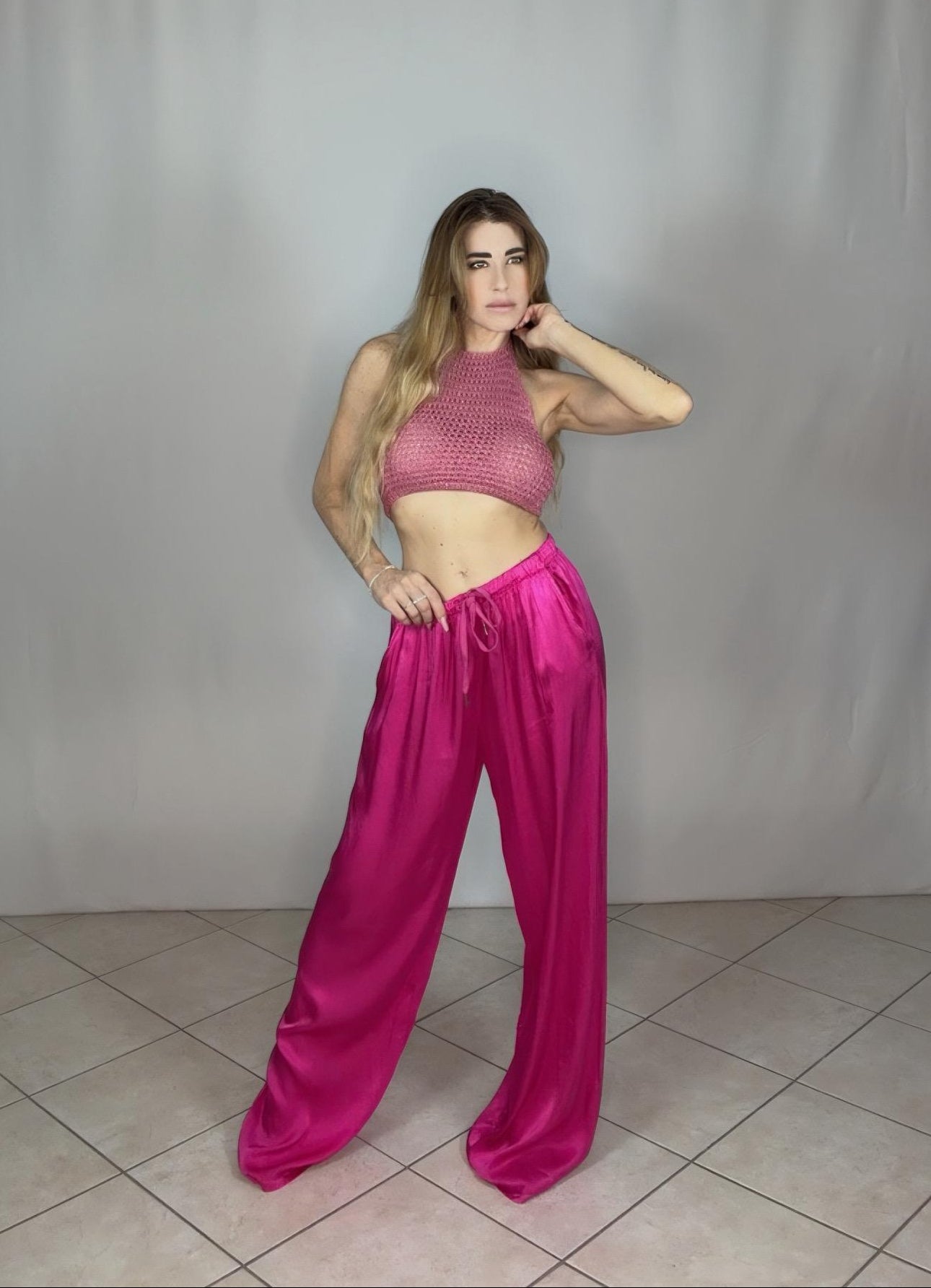Pantalone Satin