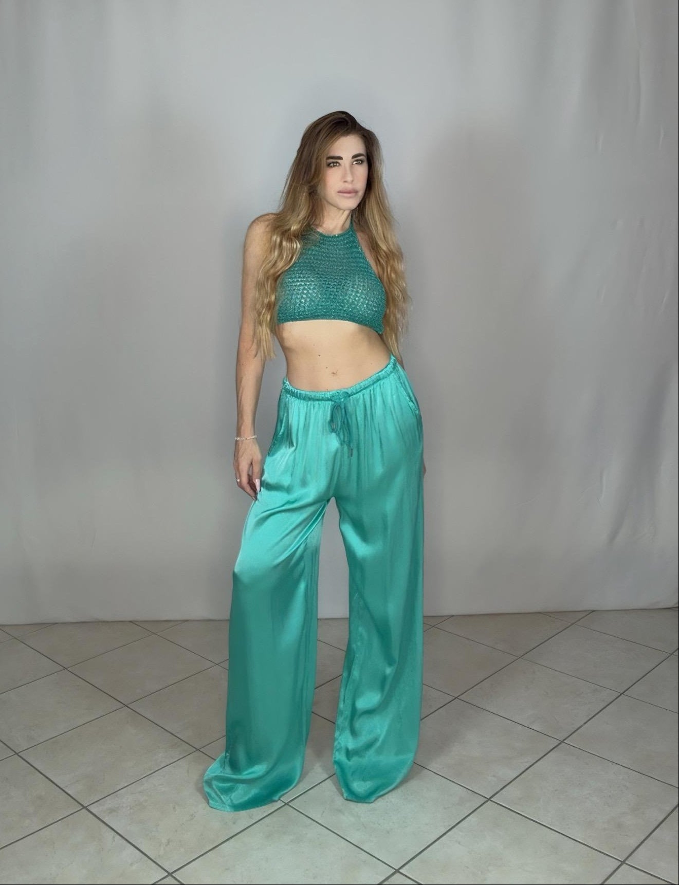 Pantalone Satin