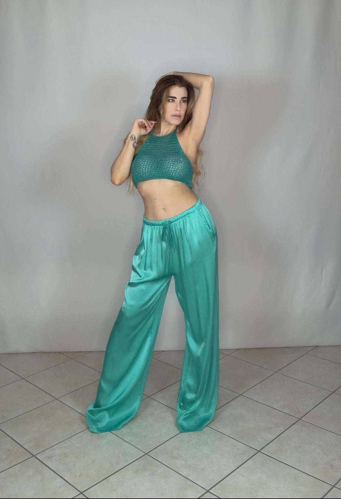 Pantalone Satin