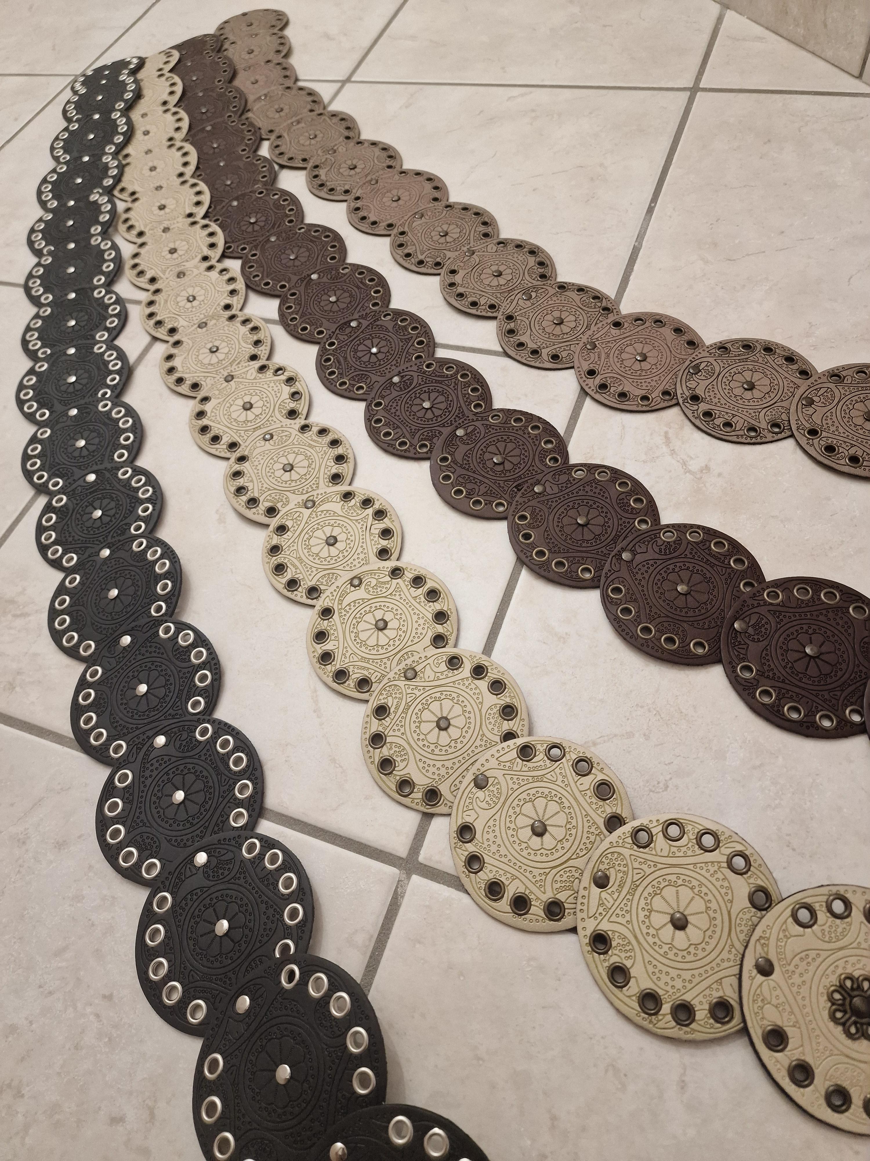 Cintura Mandala Loop -  4 Varianti Di Colore - Può Adattarsi A Diverse Misure E Stili